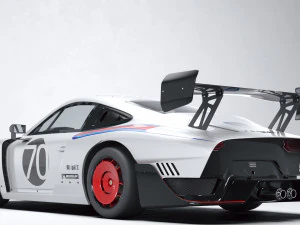 Porsche 935 2019 3D Model