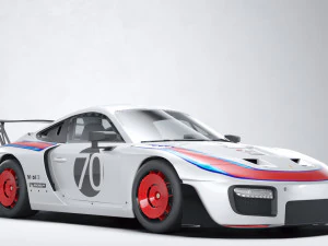 Porsche 935 2019 3D Model