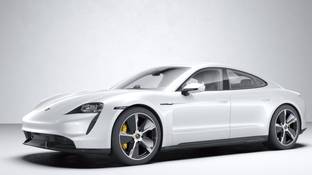 Porsche Taycan 2020 3D Model .c4d .max .obj .3ds .fbx .stl .blend 