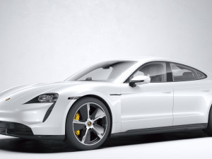Porsche Taycan 2020 3D Model