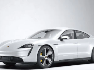 Porsche Taycan 2020 3D Model