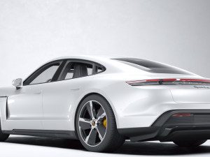 Porsche Taycan 2020 3D Model