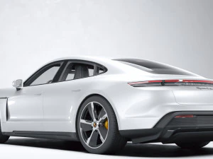 Porsche Taycan 2020 3D Model