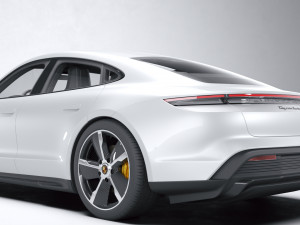 Porsche Taycan 2020 3D Model