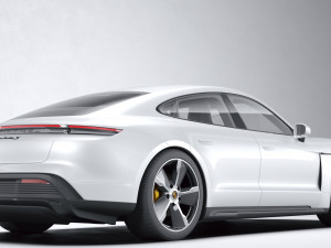 Porsche Taycan 2020 3D Model