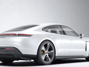 Porsche Taycan 2020 3D Model