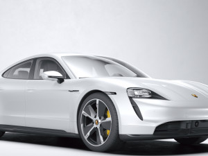Porsche Taycan 2020 3D Model