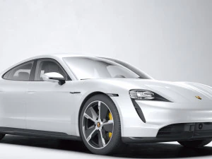 Porsche Taycan 2020 3D Model