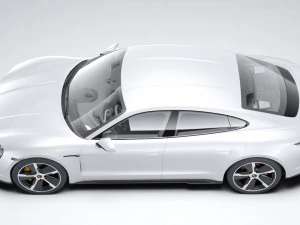 Porsche Taycan 2020 3D Model