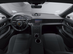 Porsche Taycan 2020 3D Model