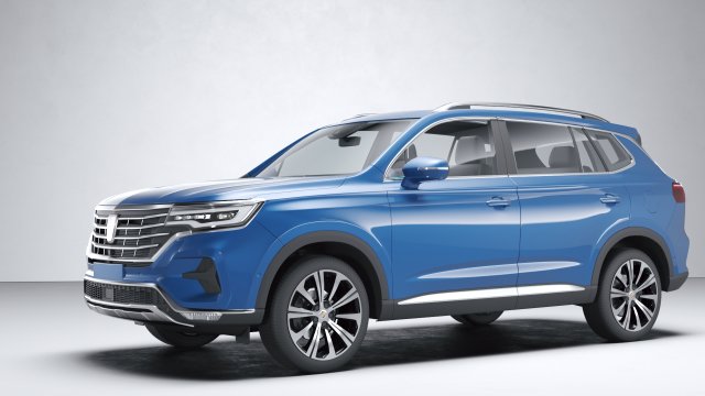 Roewe RX5 Max 2019 3D मॉडल .c4d .max .obj .3ds .fbx .stl .blend 