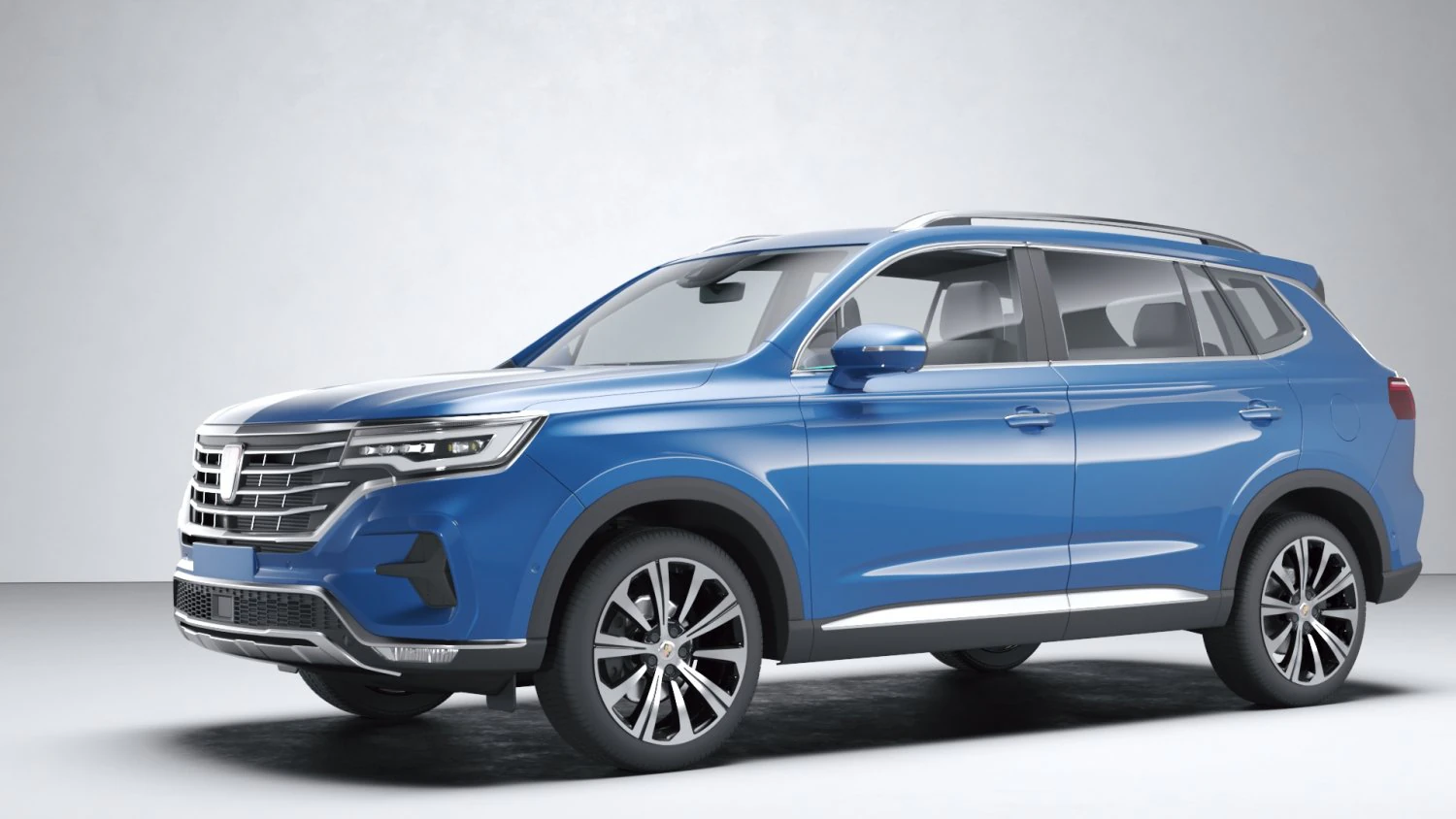 Roewe RX5 Max 2019 3D Model .c4d .max .obj .3ds .fbx .stl .blend 
