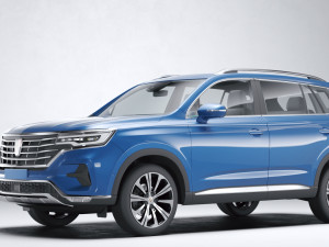 Roewe RX5 Max 2019 3D मॉडल