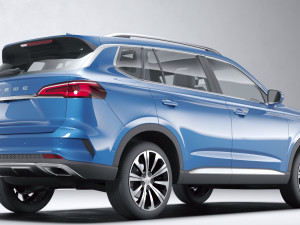 Roewe RX5 Max 2019 3D मॉडल