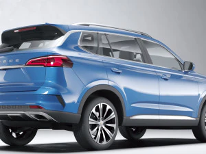 Roewe RX5 Max 2019 3D Model