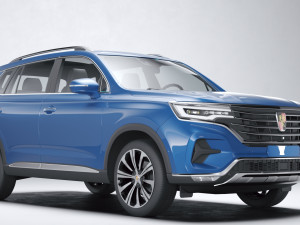 Roewe RX5 Max 2019 3D मॉडल