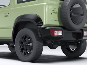 Suzuki Jimny Sierra 2019 Modèle 3D
