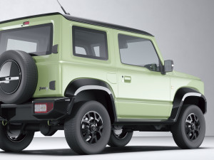 Suzuki Jimny Sierra 2019 Modèle 3D