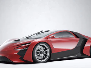 Techrules AT96 2016 3D Модель