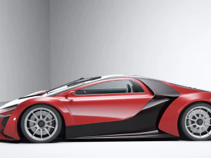 Techrules AT96 2016 3D Model