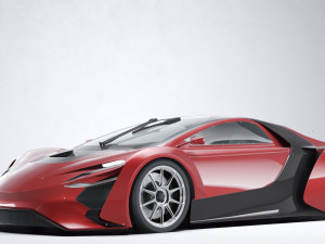 Techrules AT96 2016 3D Model