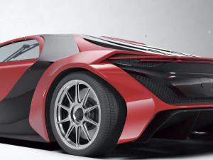 Techrules AT96 2016 3D Model