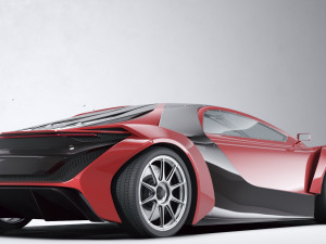 Techrules AT96 2016 3D Model