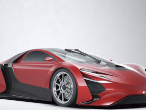 Techrules AT96 2016 3D Model