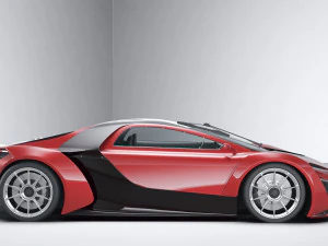 Techrules AT96 2016 3D Model