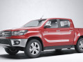 Toyota Hilux Double Cab 2015 3D 모델