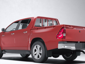 Toyota Hilux Double Cab 2015 Modelo 3D