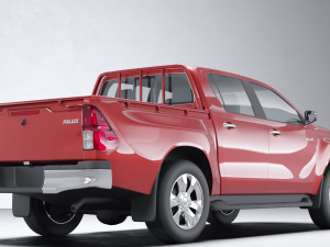 Toyota Hilux Double Cab 2015 Modelo 3D