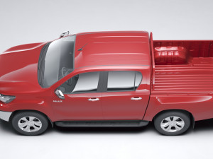 Toyota Hilux Double Cab 2015 Modelo 3D