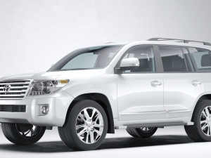 Toyota Land Cruiser J200 2013 3D Model