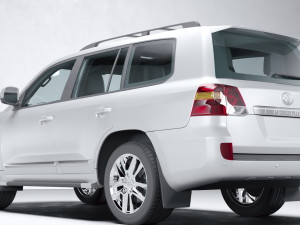 Toyota Land Cruiser J200 2013 3D Model
