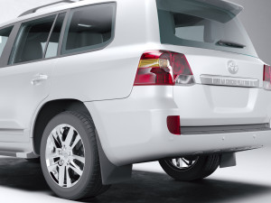 Toyota Land Cruiser J200 2013 3D Model
