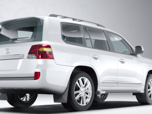 Toyota Land Cruiser J200 2013 3D Model