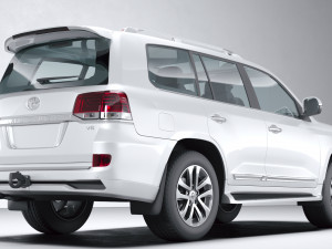 Toyota Land Cruiser VXR 2016 3D Model