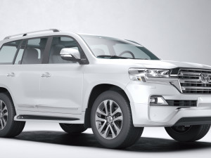Toyota Land Cruiser VXR 2016 3D Model
