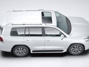 Toyota Land Cruiser VXR 2016 3D Model