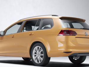 Volkswagen Golf 2013 3D मॉडल