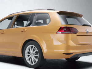 Volkswagen Golf 2013 3D Model