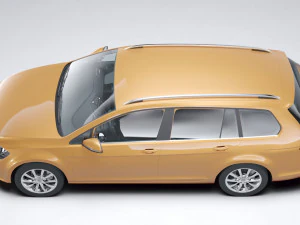 Volkswagen Golf 2013 3D Model