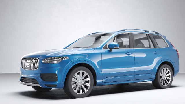 Volvo XC90 2015 Modèle 3D .c4d .max .obj .3ds .fbx .stl .blend 