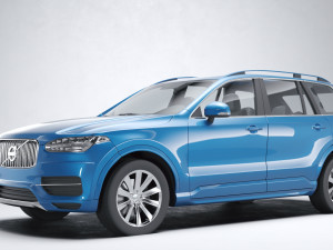 Volvo XC90 2015 3D Model