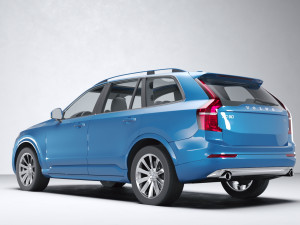 Volvo XC90 2015 Modèle 3D