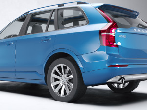 Volvo XC90 2015 Modèle 3D