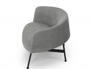 Collar Lounge Chair 3D Model
