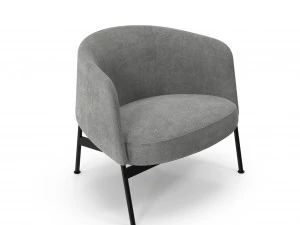 Collar Lounge Chair 3D Model