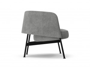 Collar Lounge Chair Modelo 3D